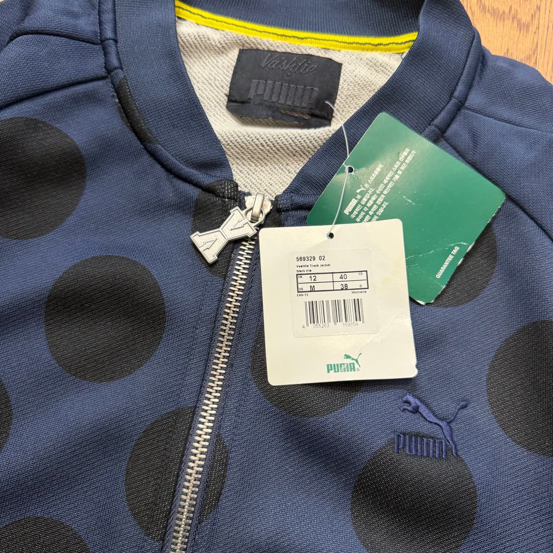 [데드스탁]푸마 x 바시티 네이비 도트 져지  상품이미지3