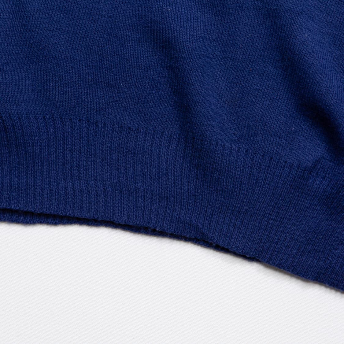 80s IZOD 라코스테 아크릴 브이넥 니트 네이비 상품이미지4