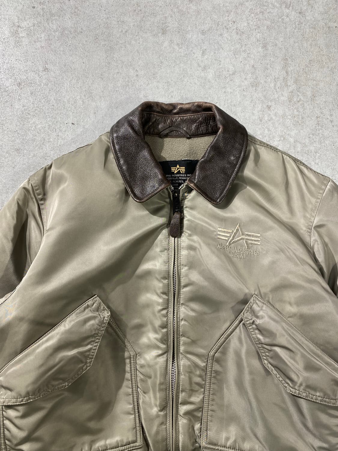 [US M] 알파인더스트리 CWU-45P 밀리터리 플라이트 자켓 상품이미지2