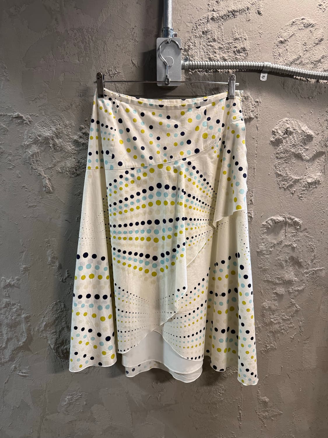 지방시 GIVENCHY 부티크 도트 랩 스커트 아이보리 40 상품이미지2