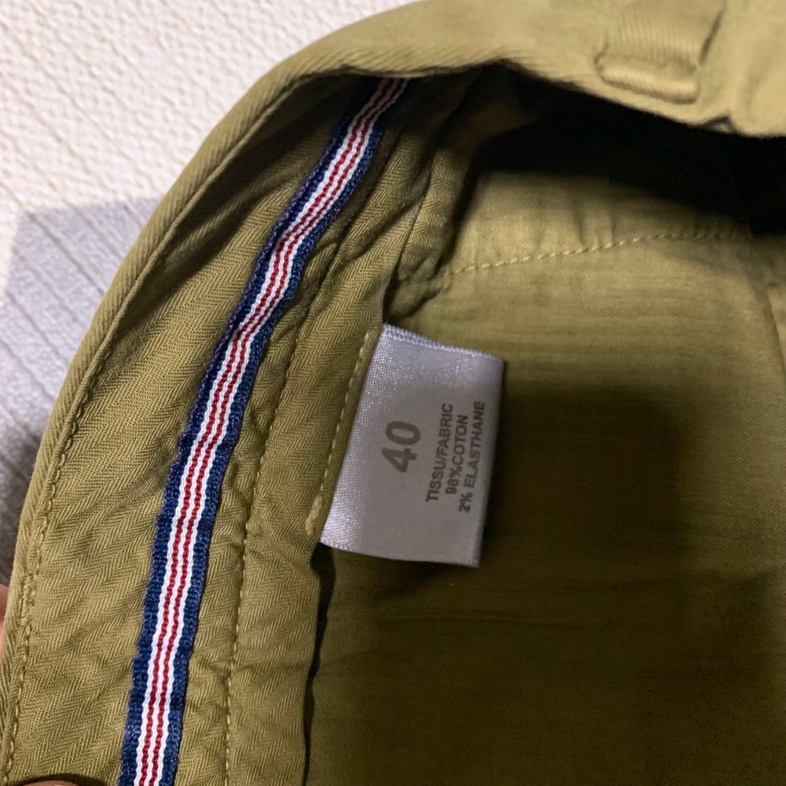 버나드 장스 코튼 팬츠 40 치노 상품이미지3