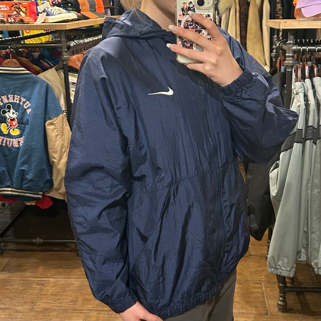 [HI] 나이키 바람막이 네이비 상품이미지3