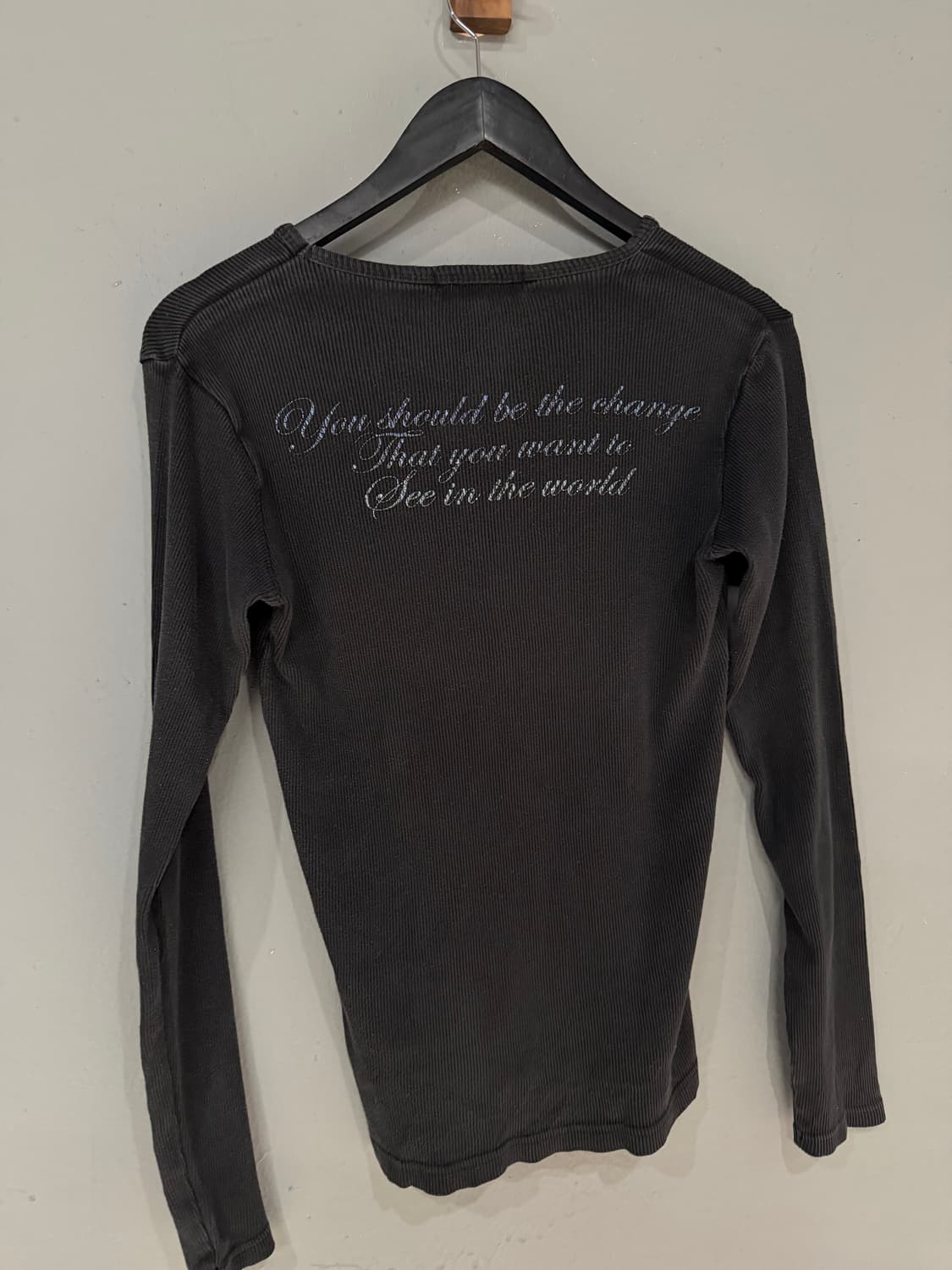 punk lettering detail long sleeve 상품이미지8