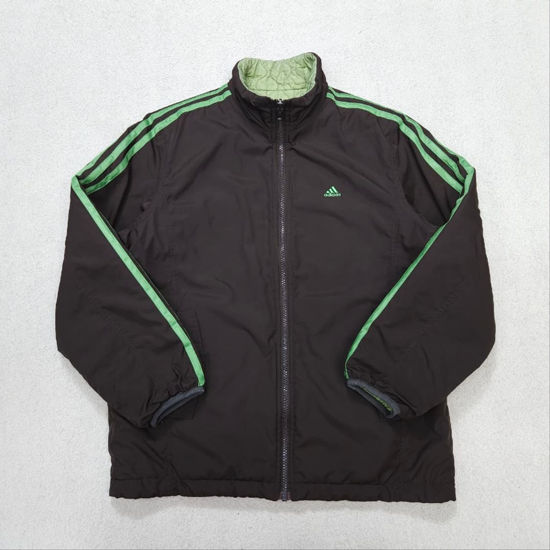 아디다스 리버시블 져지 점퍼 초코브라운 상품이미지1