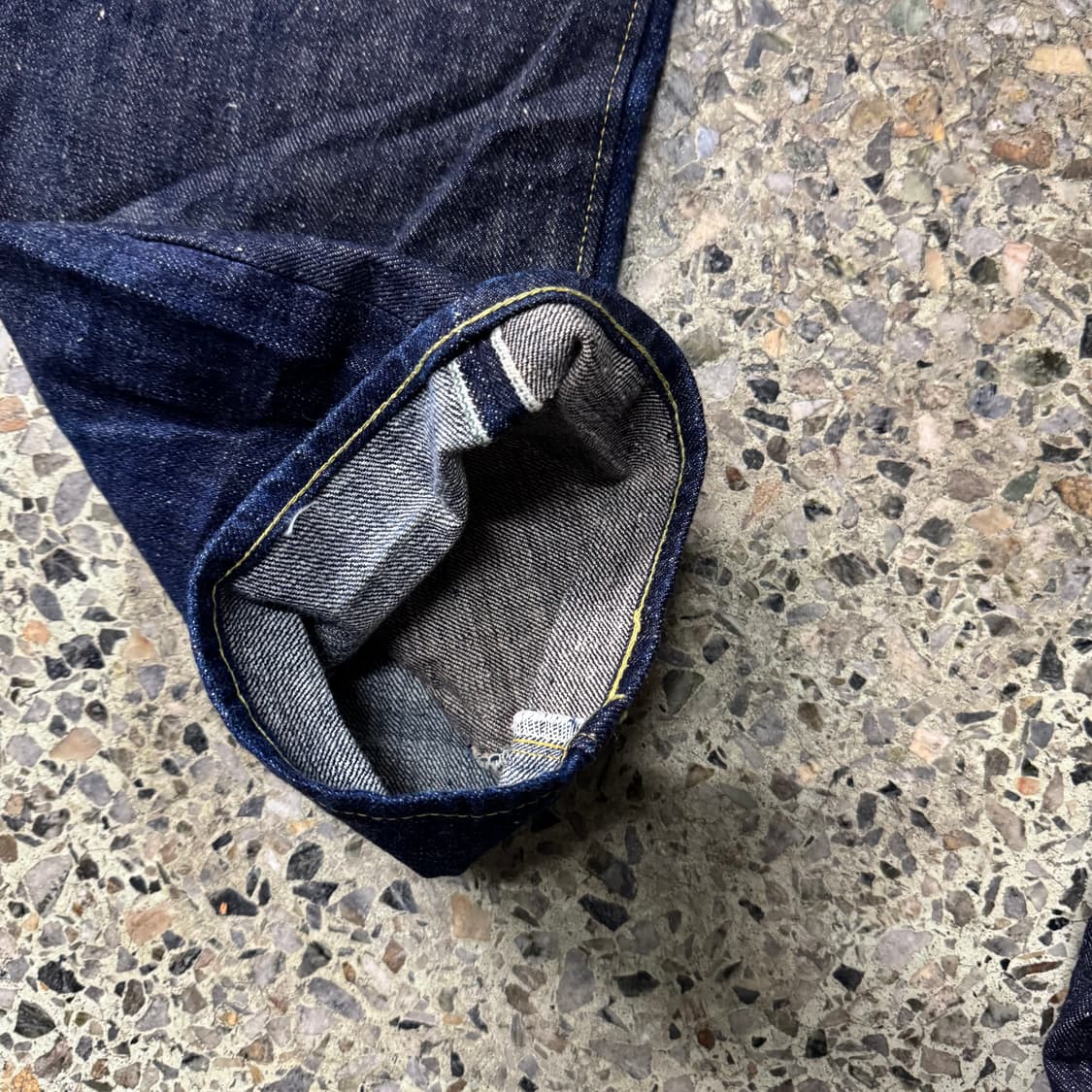 [38] Sugar Cane Aloha Denim 셀비지 투톤 팬츠 상품이미지7