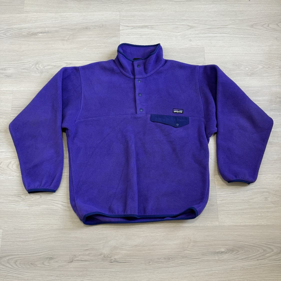 10FW 파타고니아 신칠라 스냅-T 퍼플/네이비 상품이미지1
