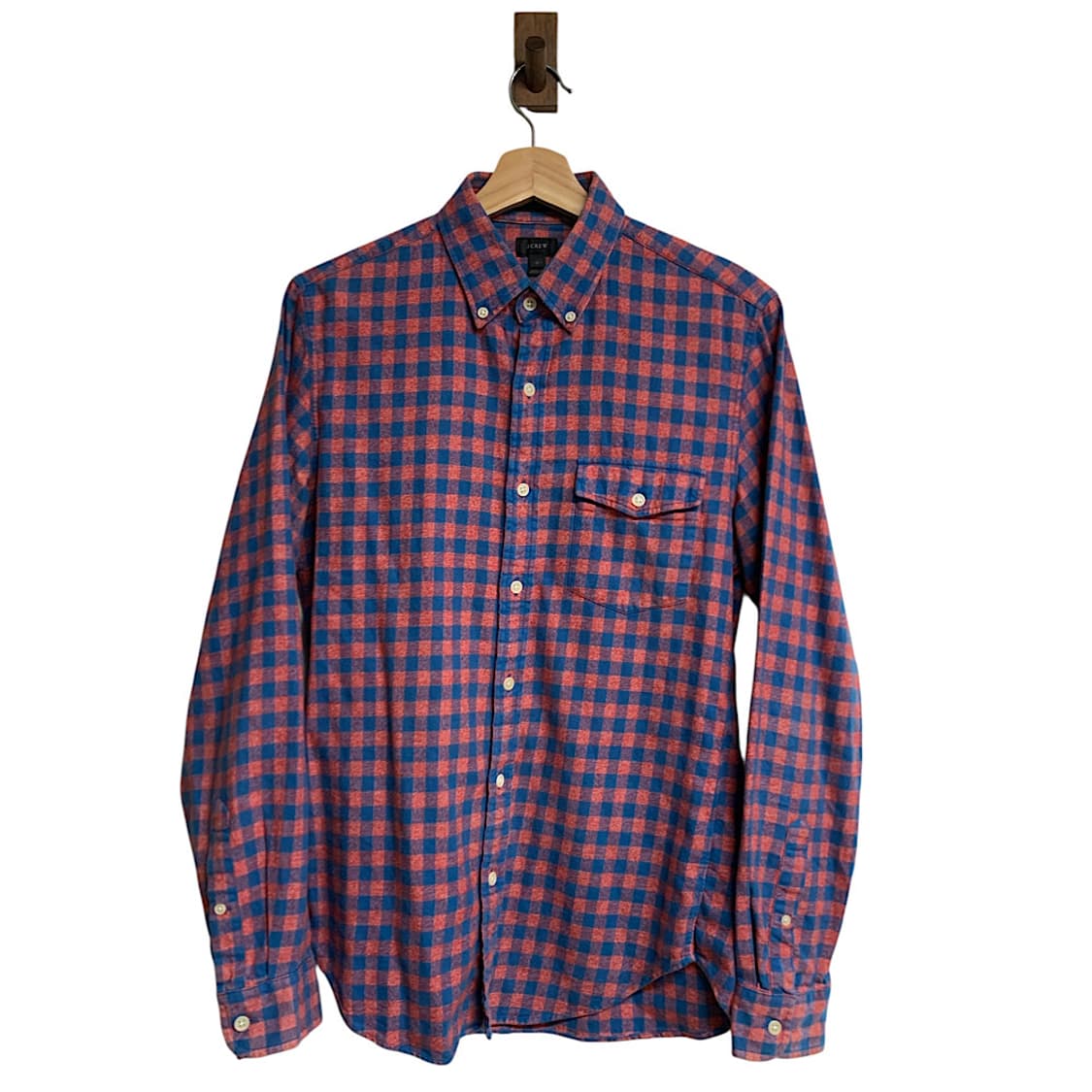 제이크루 체크 셔츠 남방 S 상품이미지1