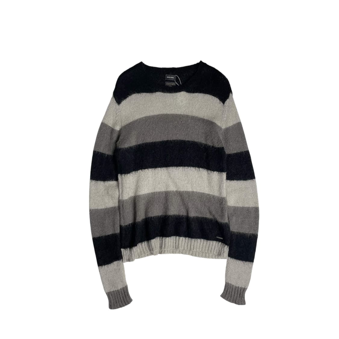 Diesel 스트라이프 모헤어 블렌드 니트 (italy)  상품이미지1