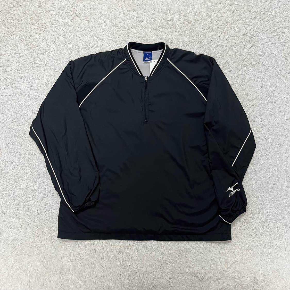 Mizuno half-zip warm-up 상품이미지4