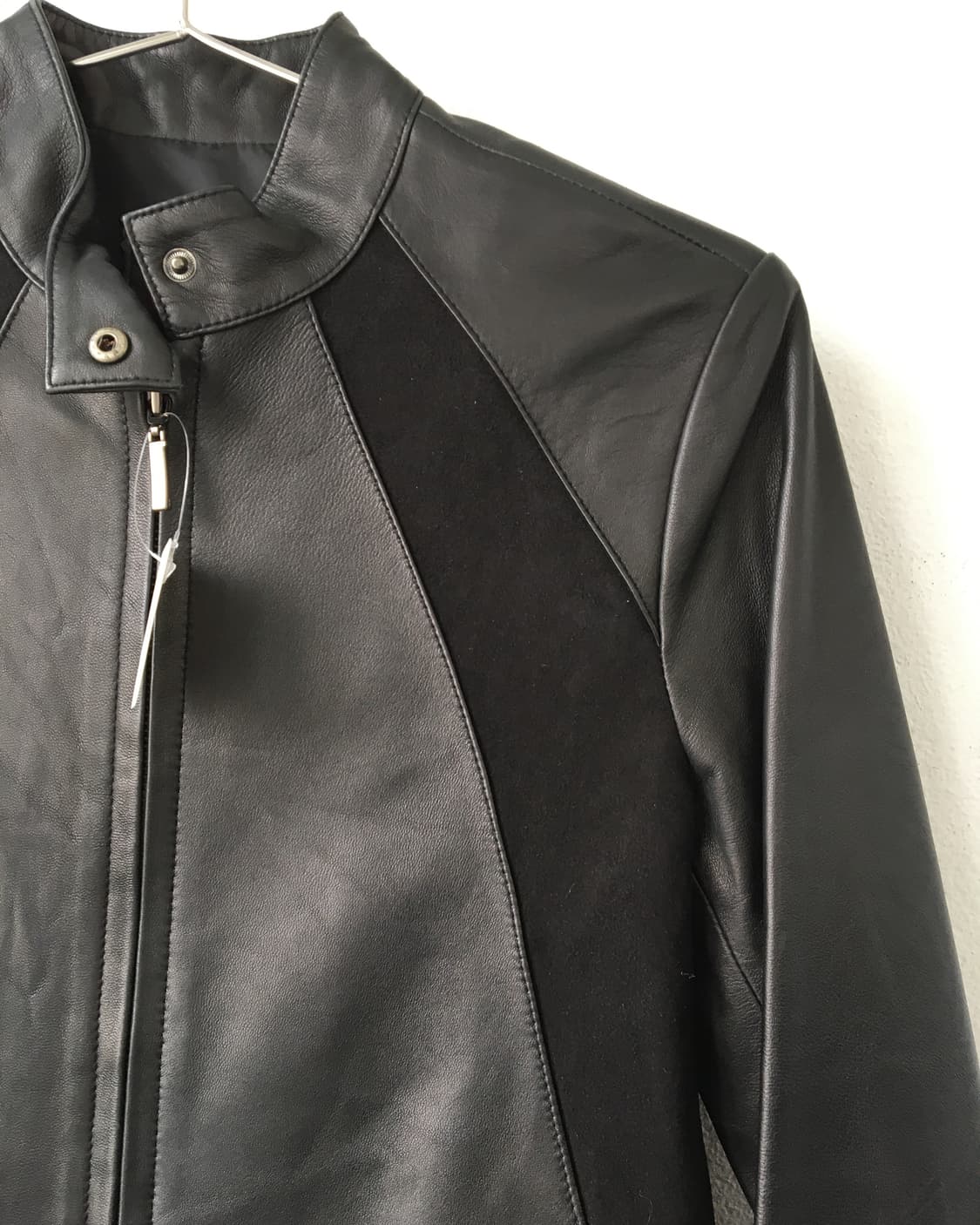 Line detail lamb leather jacket 상품이미지4