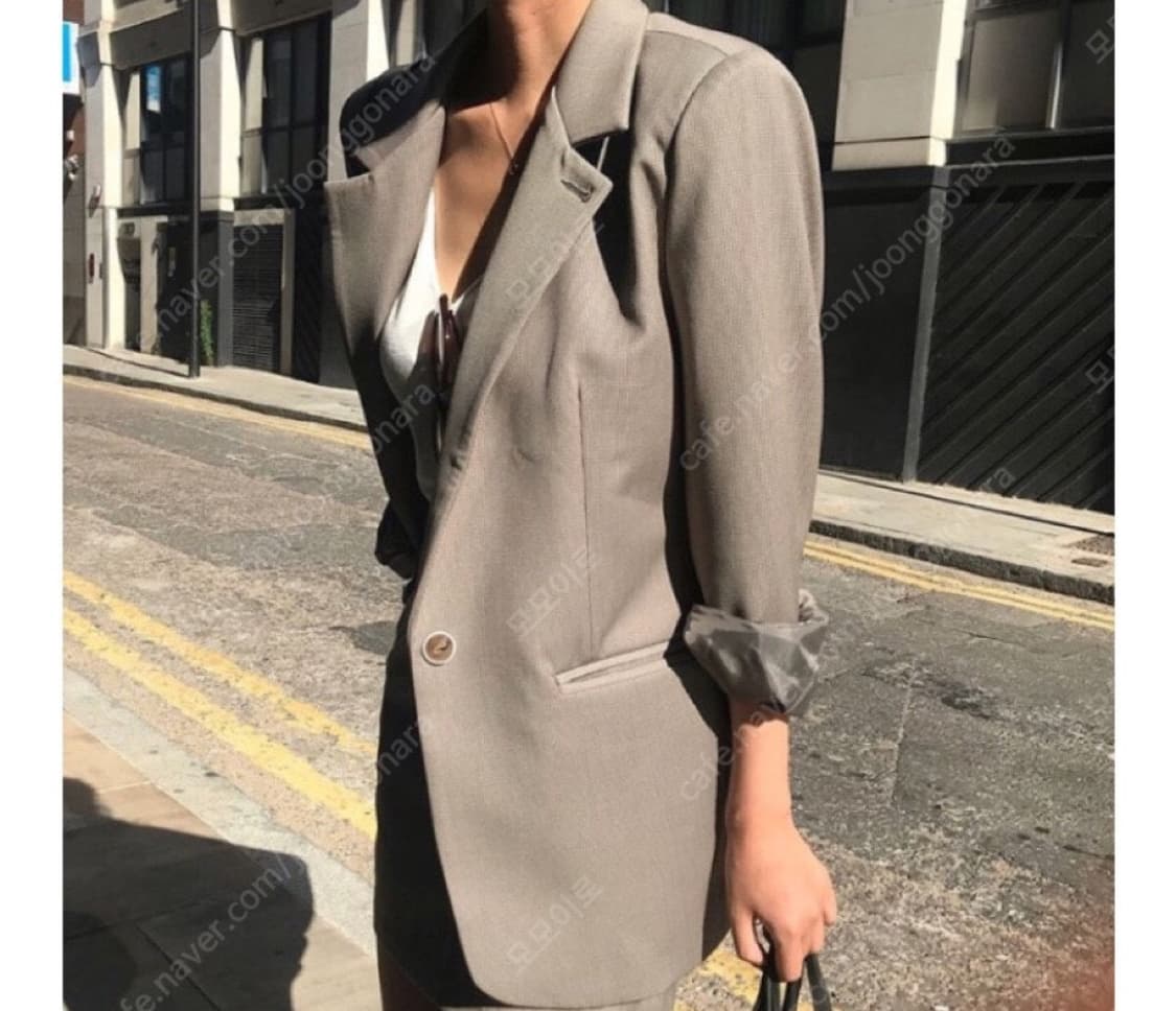 런던플랏 자켓 스커트 셋업 상품이미지10