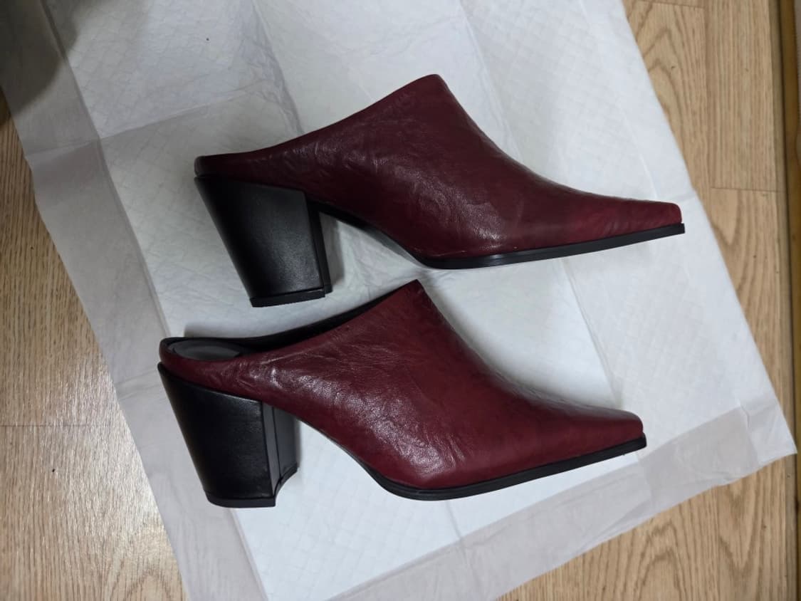 더발론  버건디뮬 슬리퍼 상품이미지7