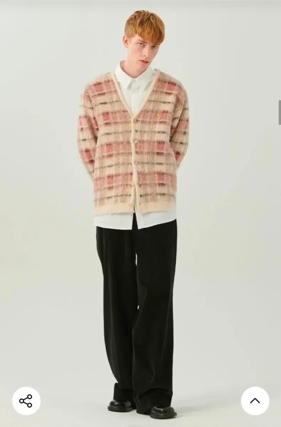 비욘드클로젯 바시티 웨일 코듀로이 팬츠 블랙 M 상품이미지7