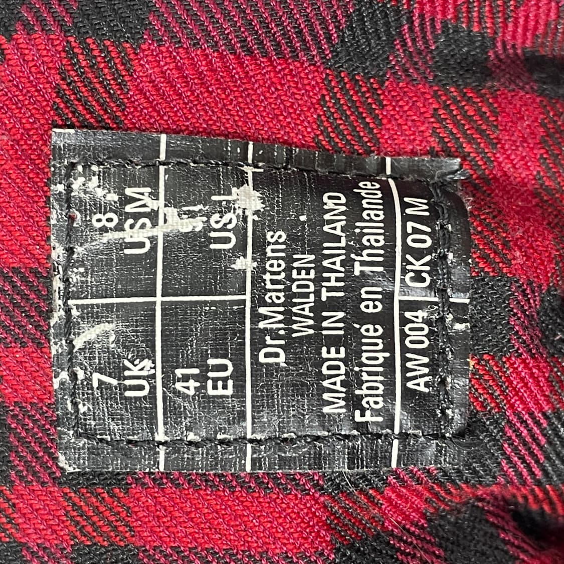 닥터마틴 브라운 월던 워커 부츠 신발 260 uk 7  상품이미지9