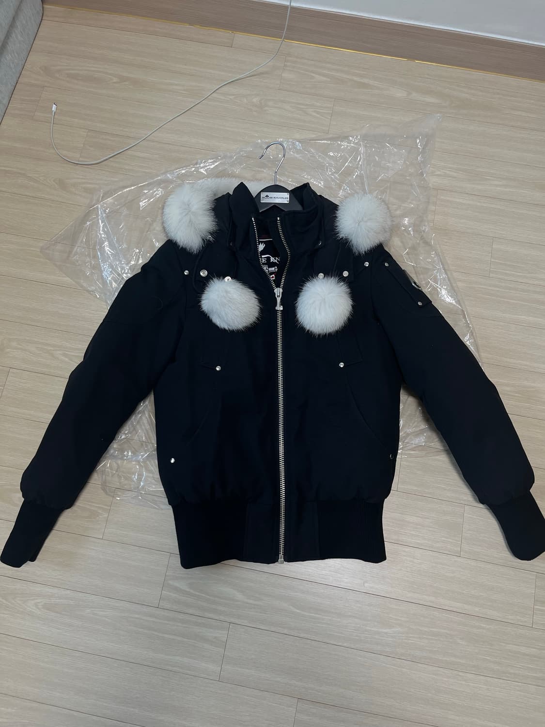 무스너클 은장 패딩 M/M 상품이미지3