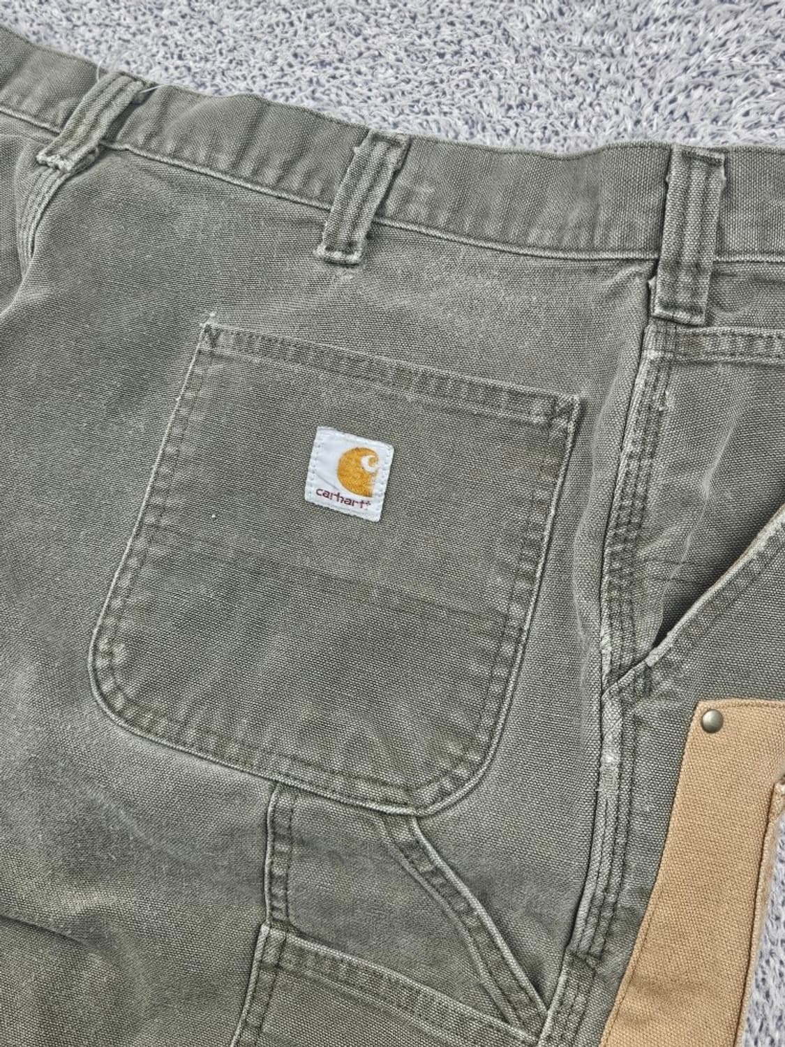 칼하트 캔버스 카펜터 쇼츠 반바지 커스텀 ( 38" ) / 12019 상품이미지8