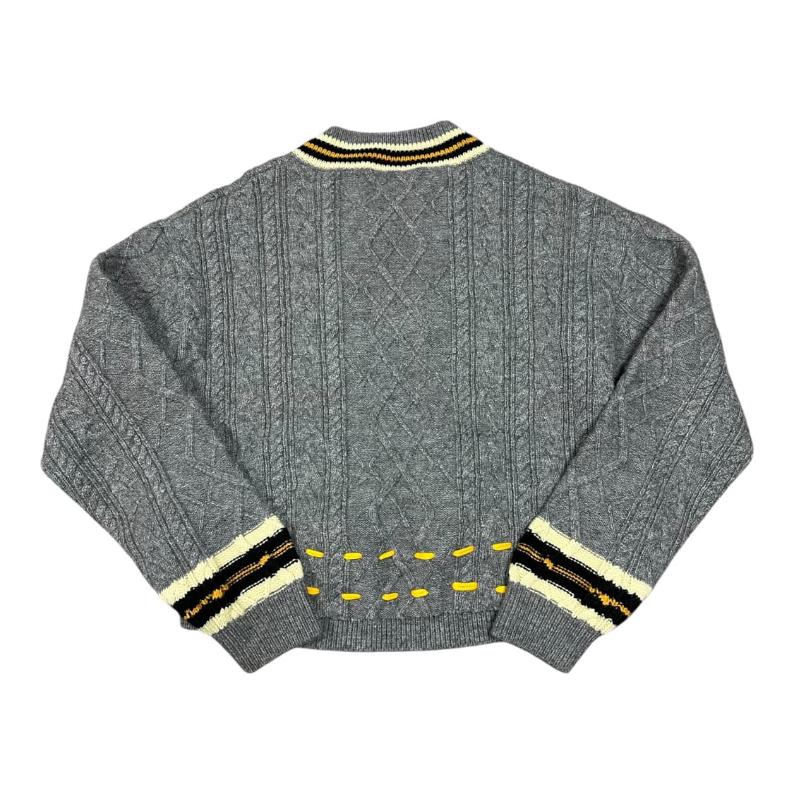 ✨ (바배) 와릿이즌 마곤 리폼 브이넥 크롭 니트 상품이미지2