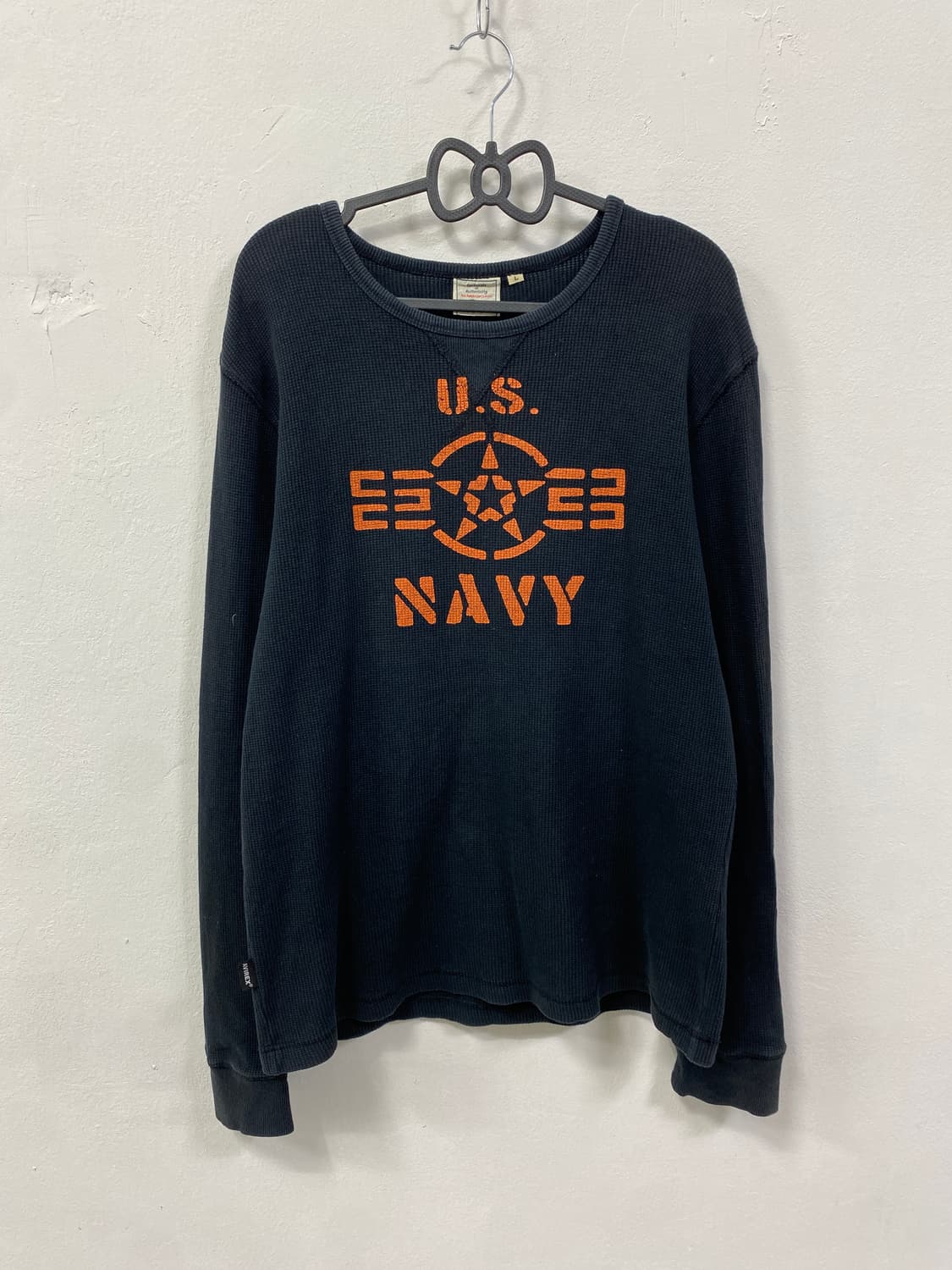 [AVIREX] 아비렉스 와플 y2k 롱슬리브 상품이미지3