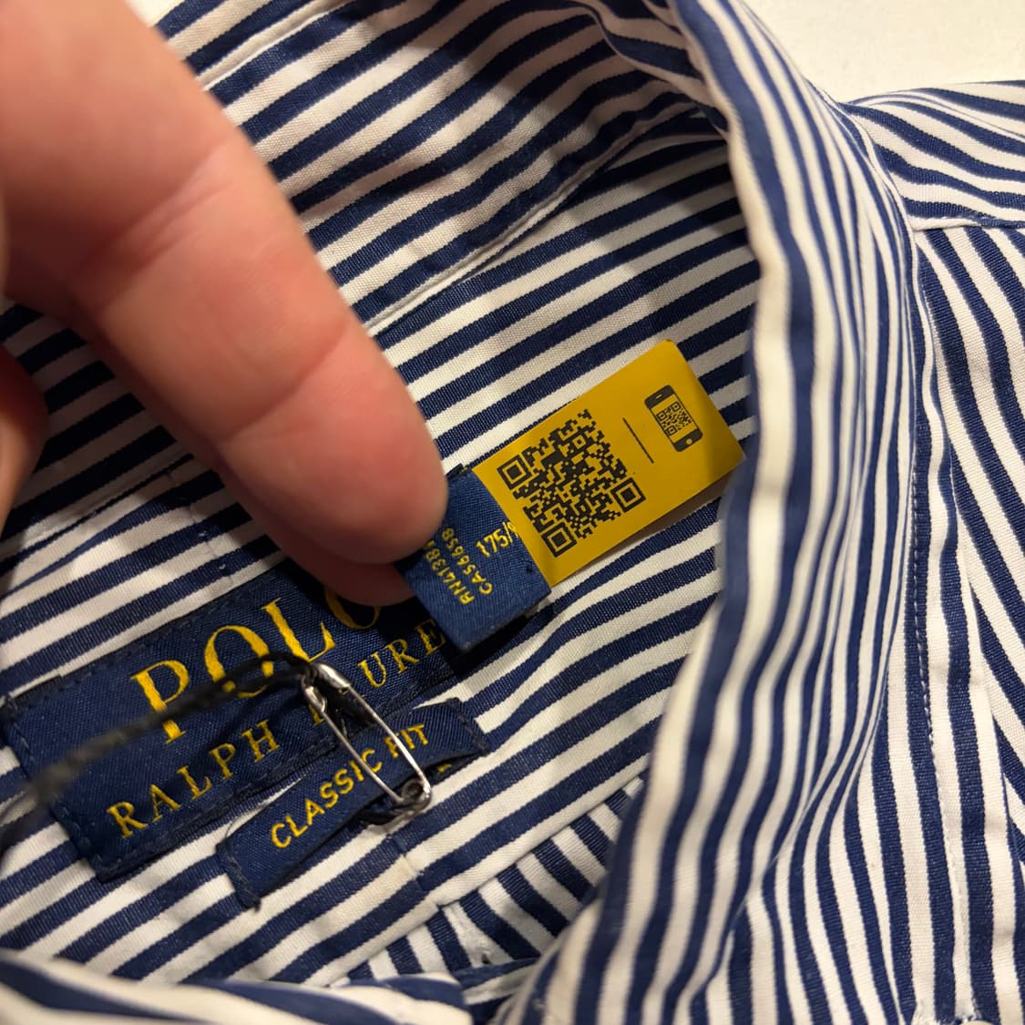 [M] 폴로 랄프로렌 스트라이프 긴팔 셔츠 C204 상품이미지6