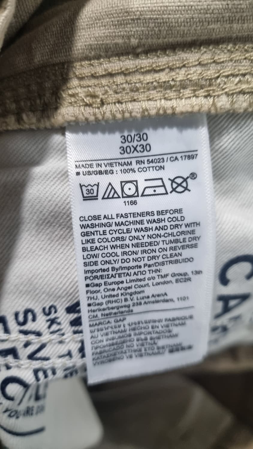 gap(겝) 90s 루즈핏 카펜터(코듀로이팬츠) 31~32size 상품이미지3