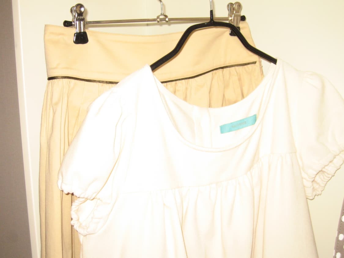 나비버스 naviverse memo dress 아이보리 상품이미지3