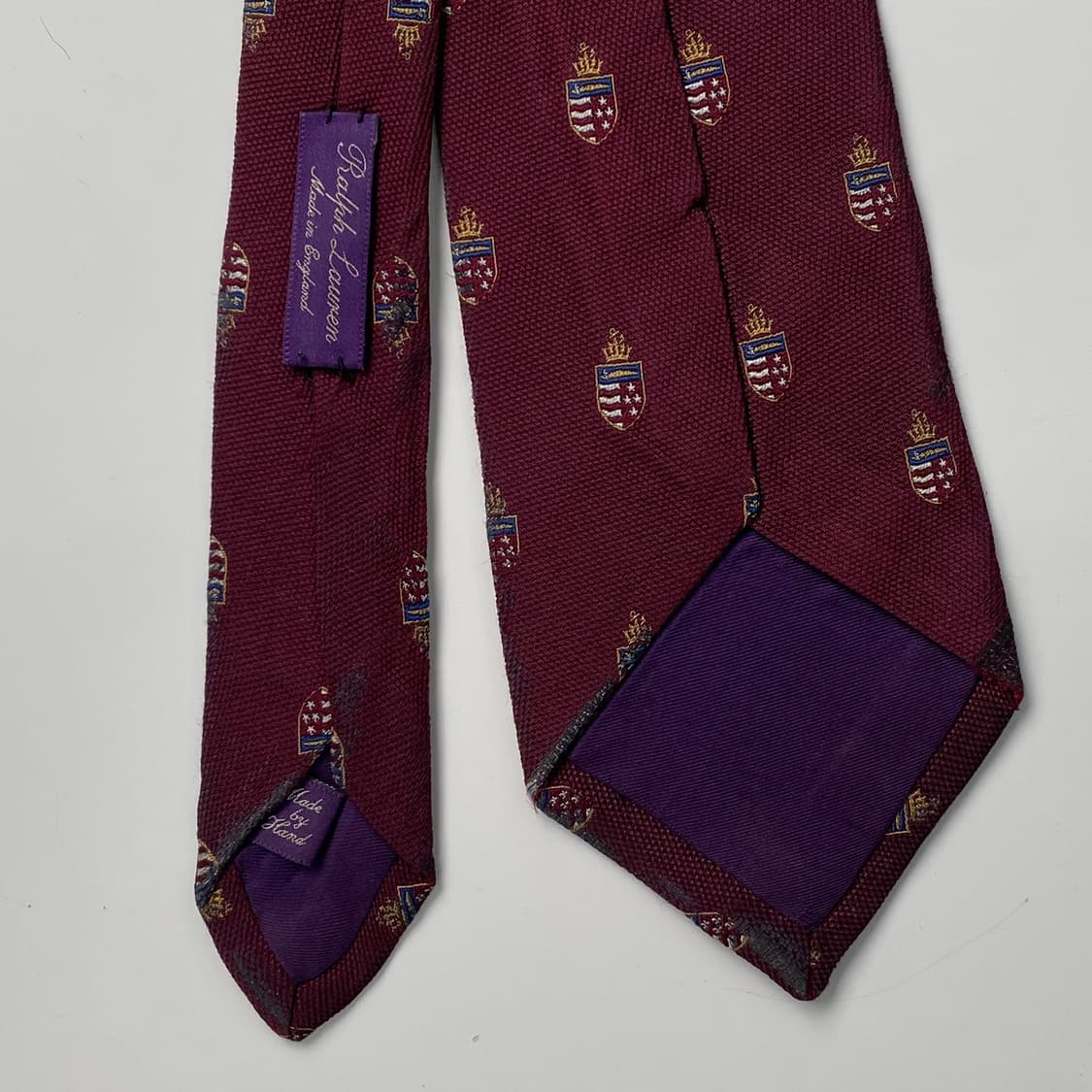 랄프로렌 퍼플라벨 정품 명품넥타이 상품이미지9