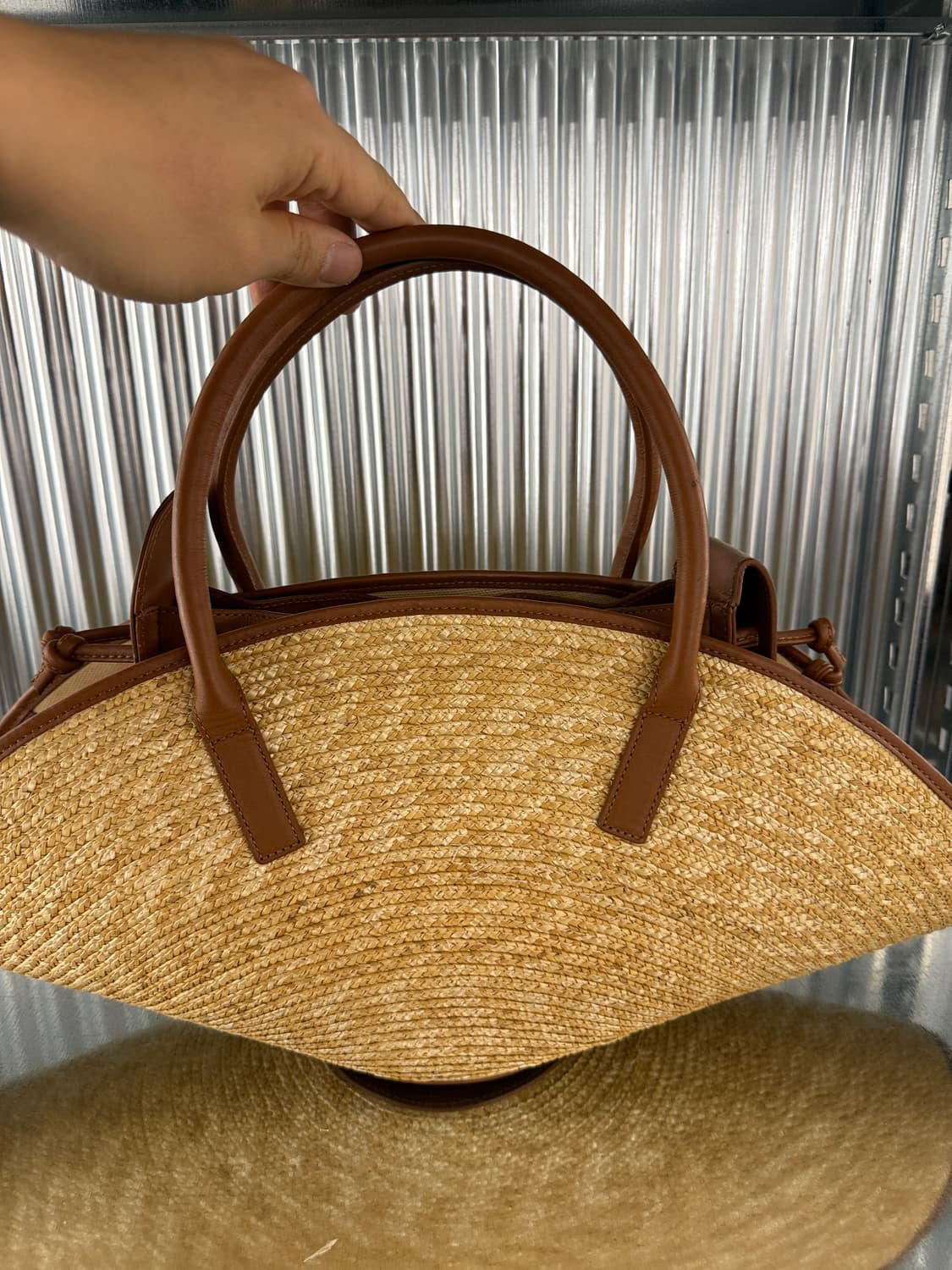 르슈아 드 주이 라피아 토트백 상품이미지2