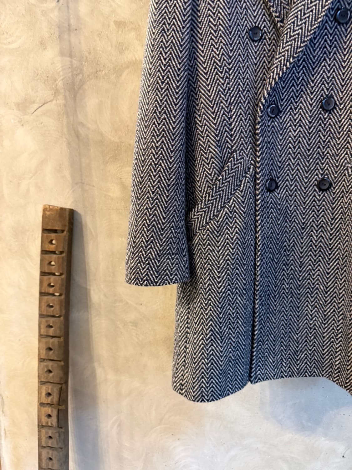 APC 아페쎄 트위드 더블브레스티드 코트 여성55 상품이미지5