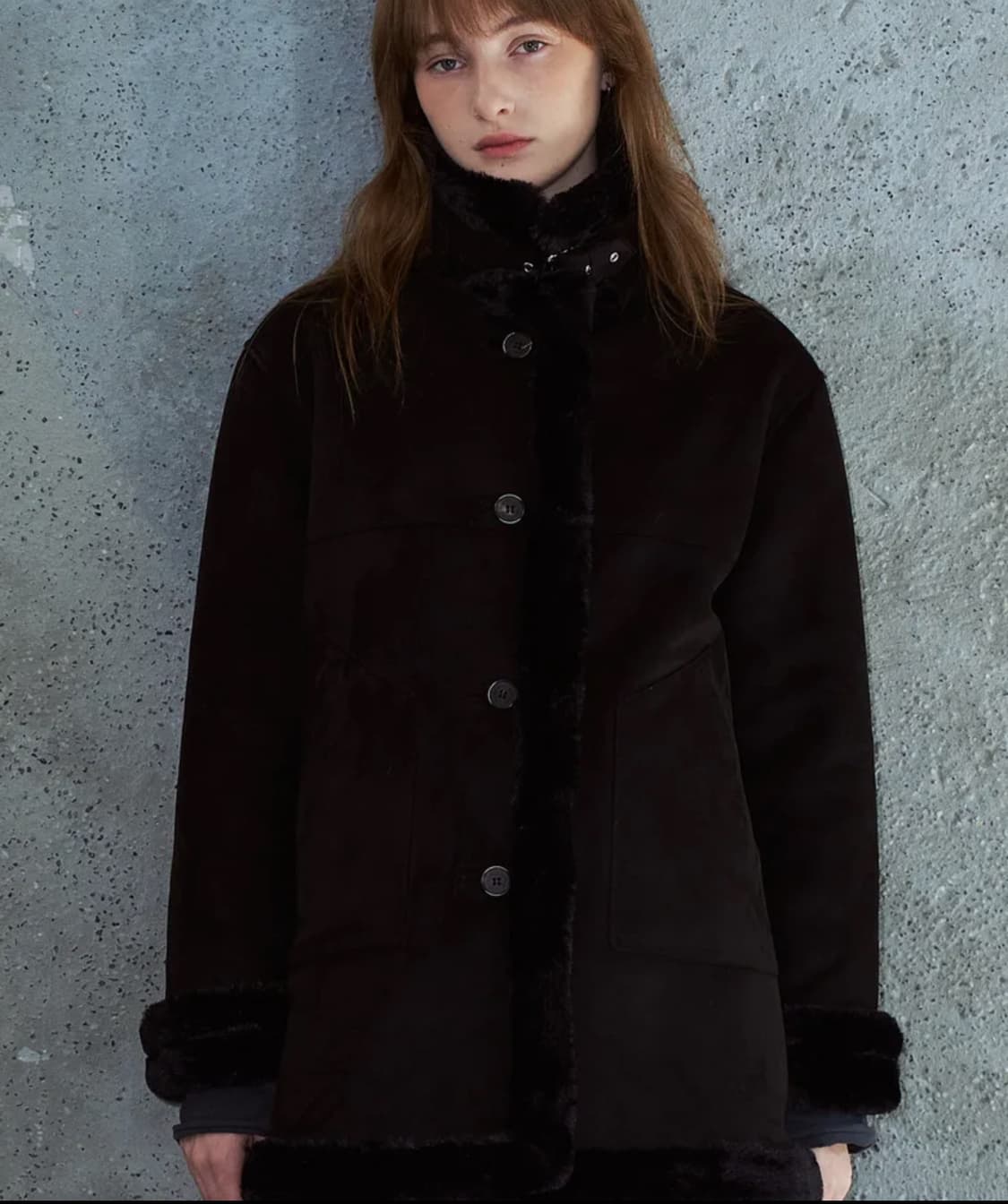 도프셉 클래식 스웨이드 무스탕 상품이미지3