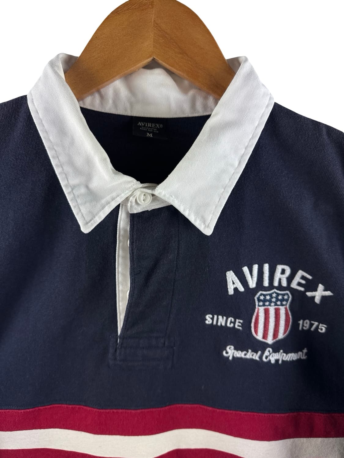 아비렉스 아치로고 럭비셔츠3147 상품이미지3