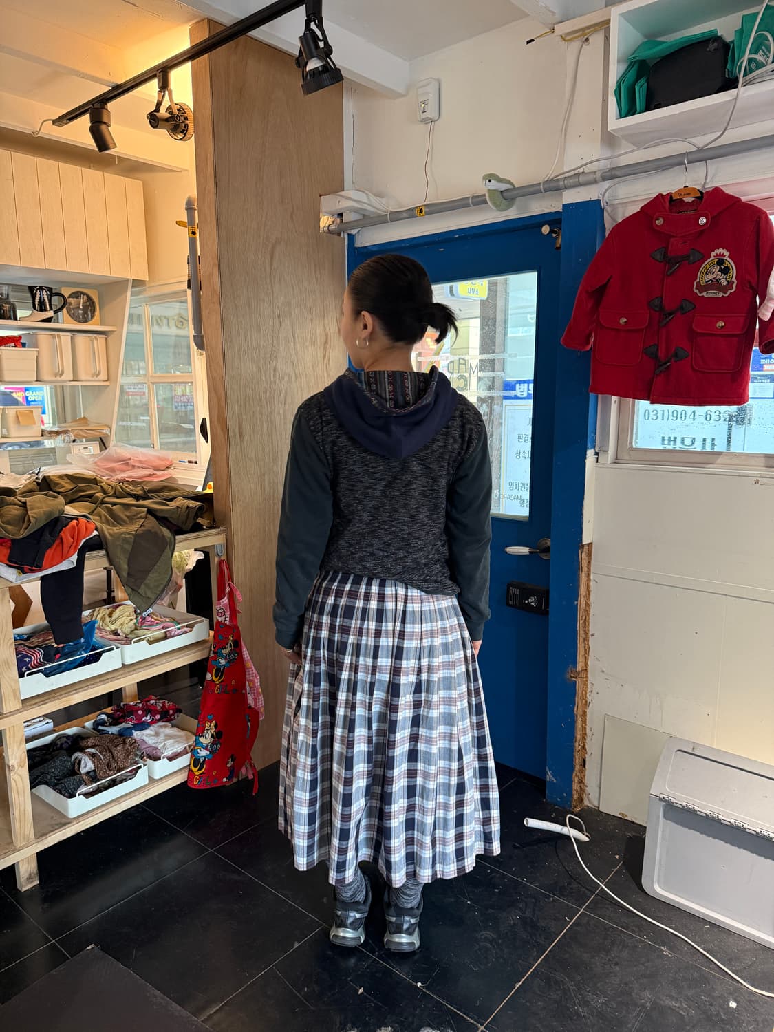 랩스커트 일본빈티지 30인치 상품이미지7