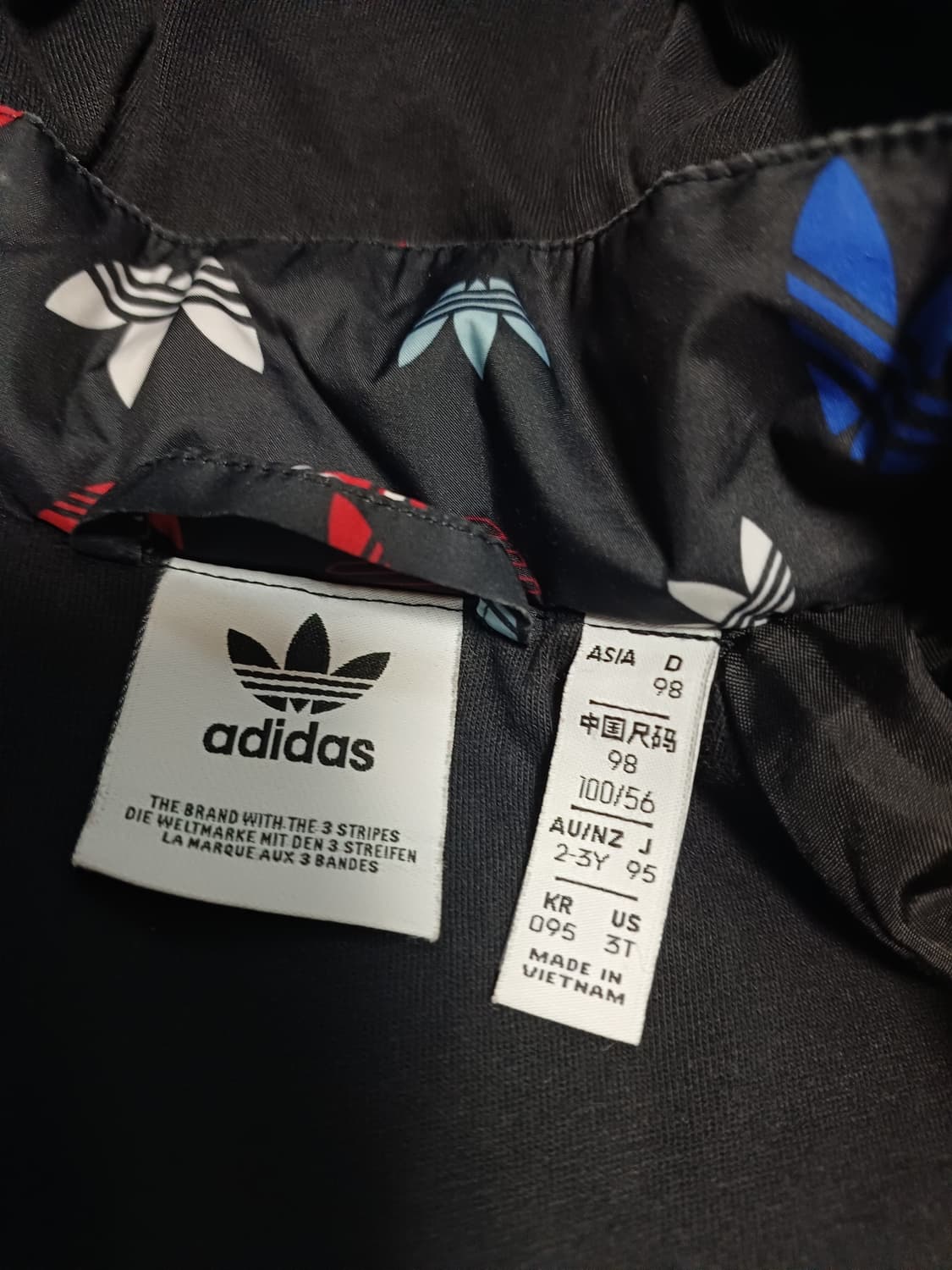 아디다스 오리털 트레포일패턴 패딩(3-4세용)
 상품이미지6