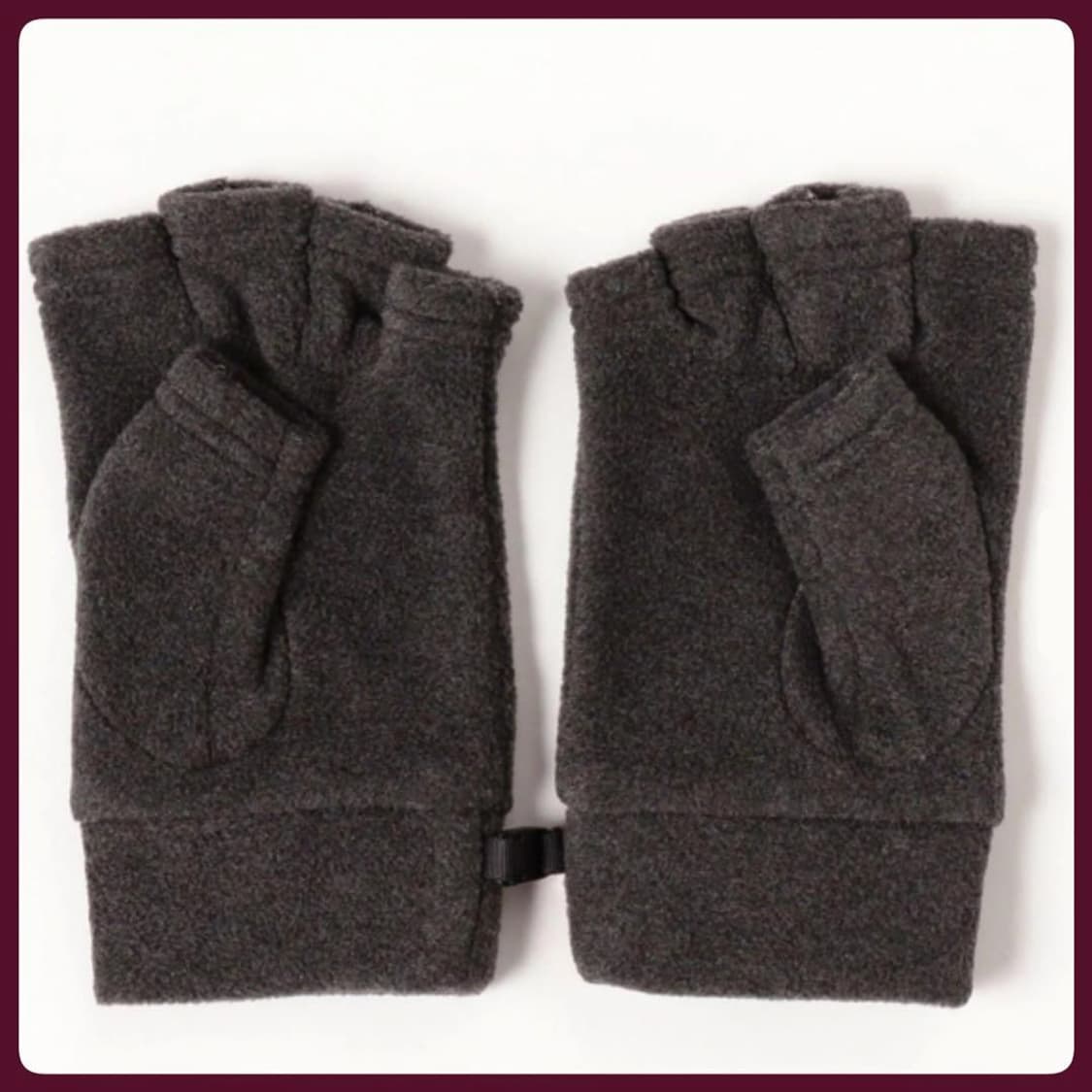 단톤 플리스 핑거리스 글러브 상품이미지4