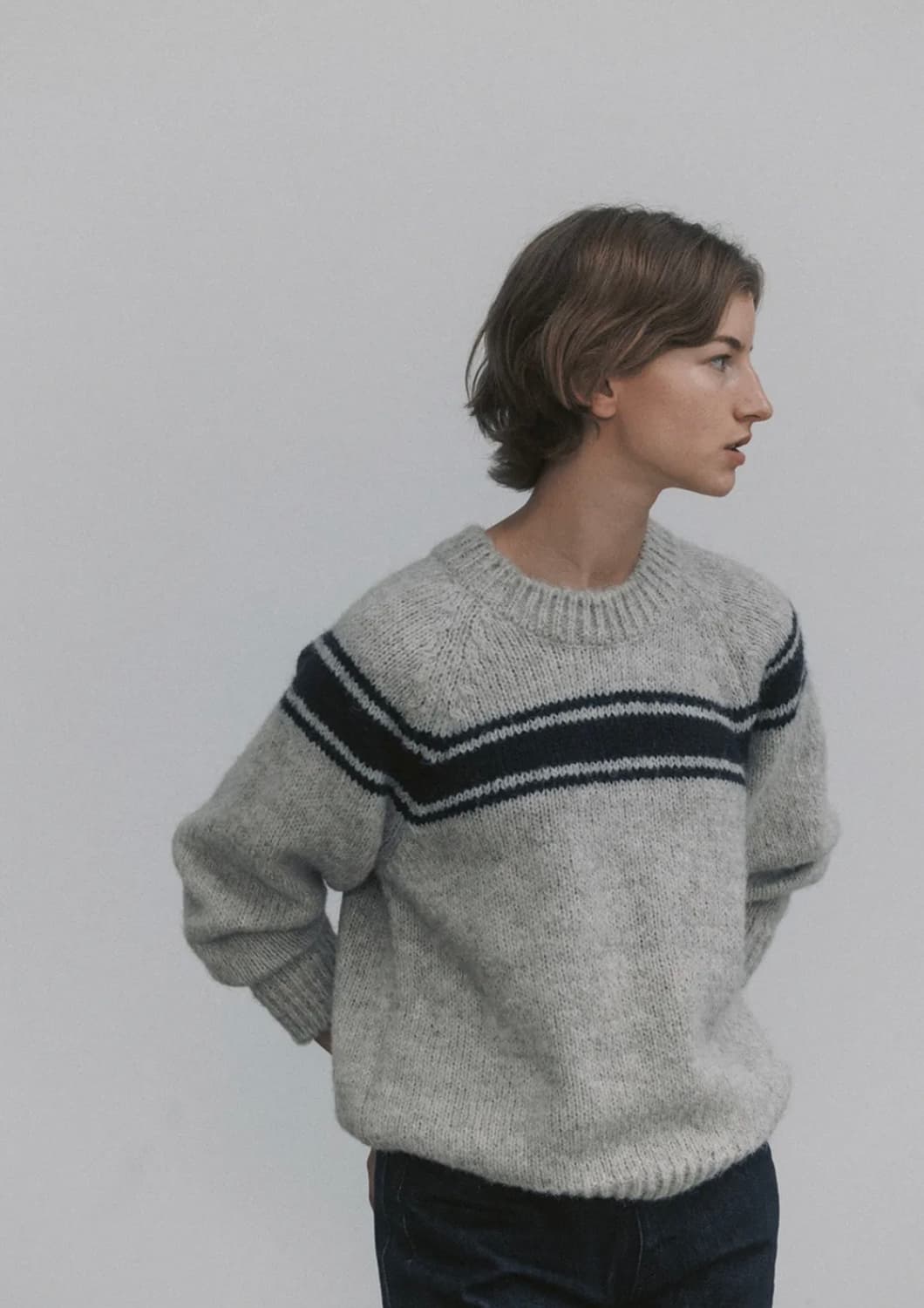 낫띵리튼 anan 라운드 풀오버 니트 상품이미지1