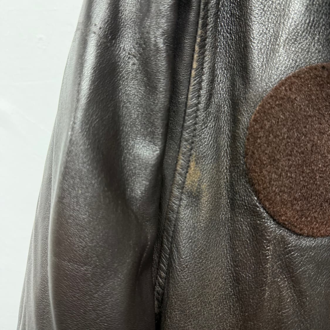 국군 레더 조종사 자켓 상품이미지4