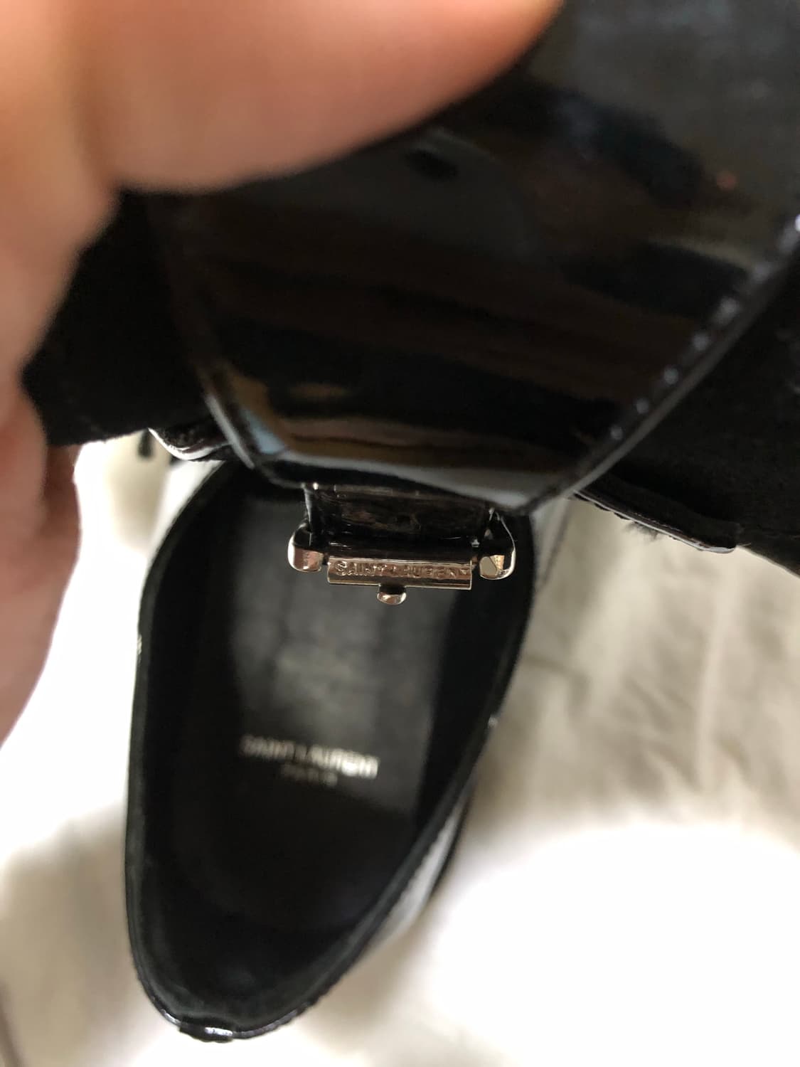 생로랑 몽크 스트랩 크리퍼 42사이즈 상품이미지4