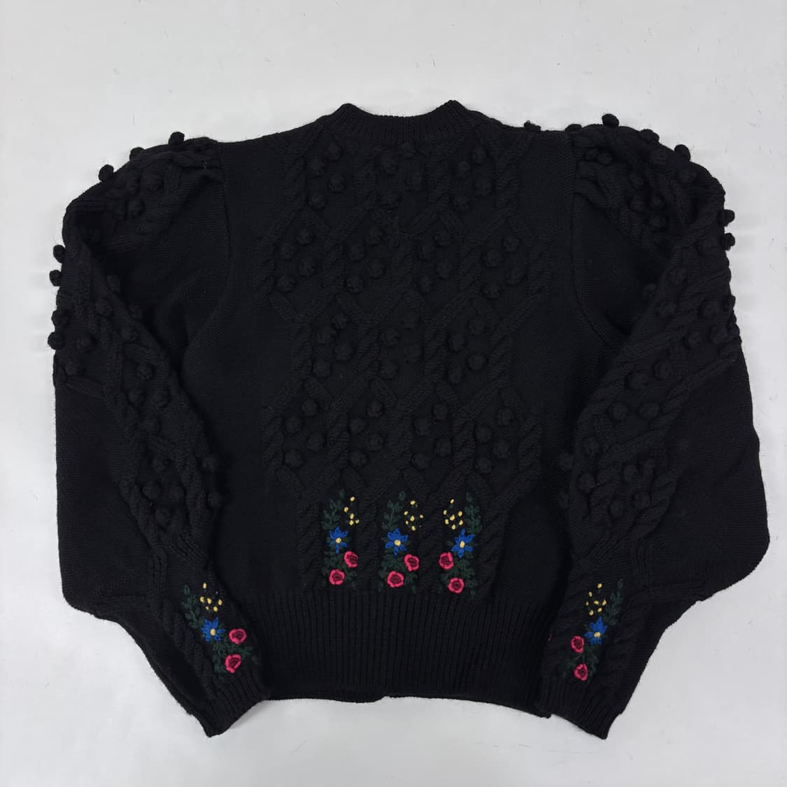 Mcdavid  울 자수 가디건 상품이미지6