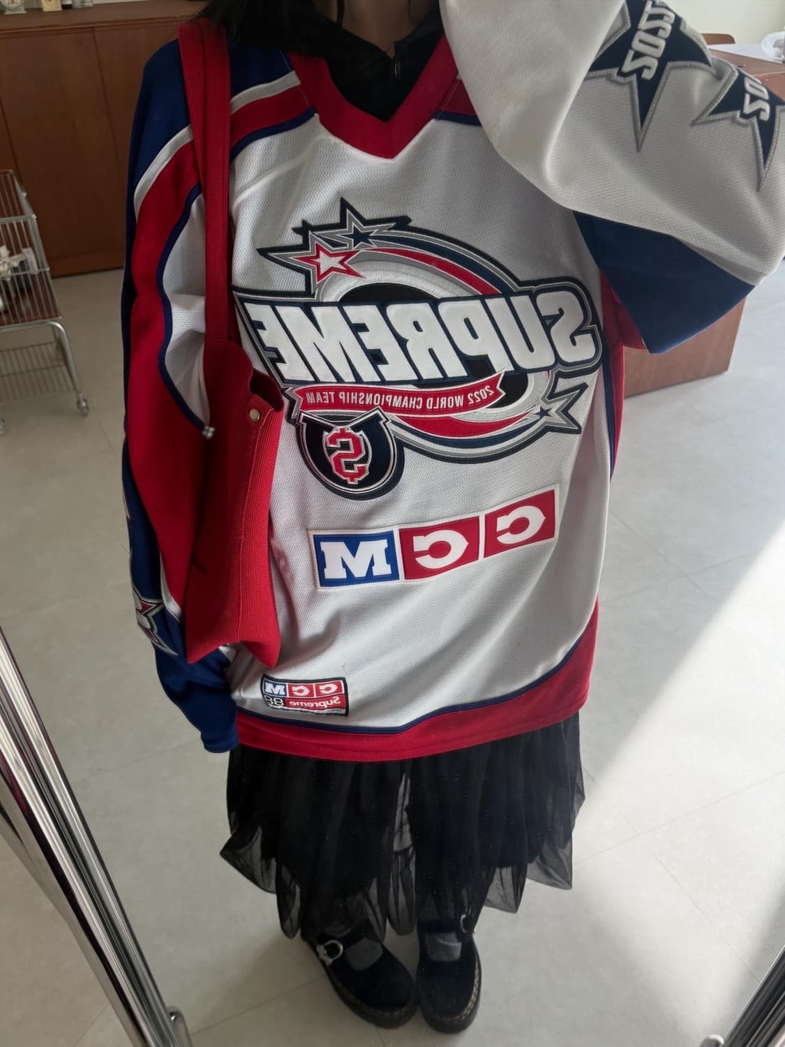 슈프림 하키 져지 상품이미지3