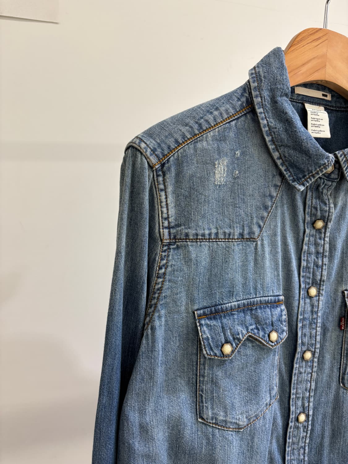 LEVIS 데님셔츠 상품이미지3