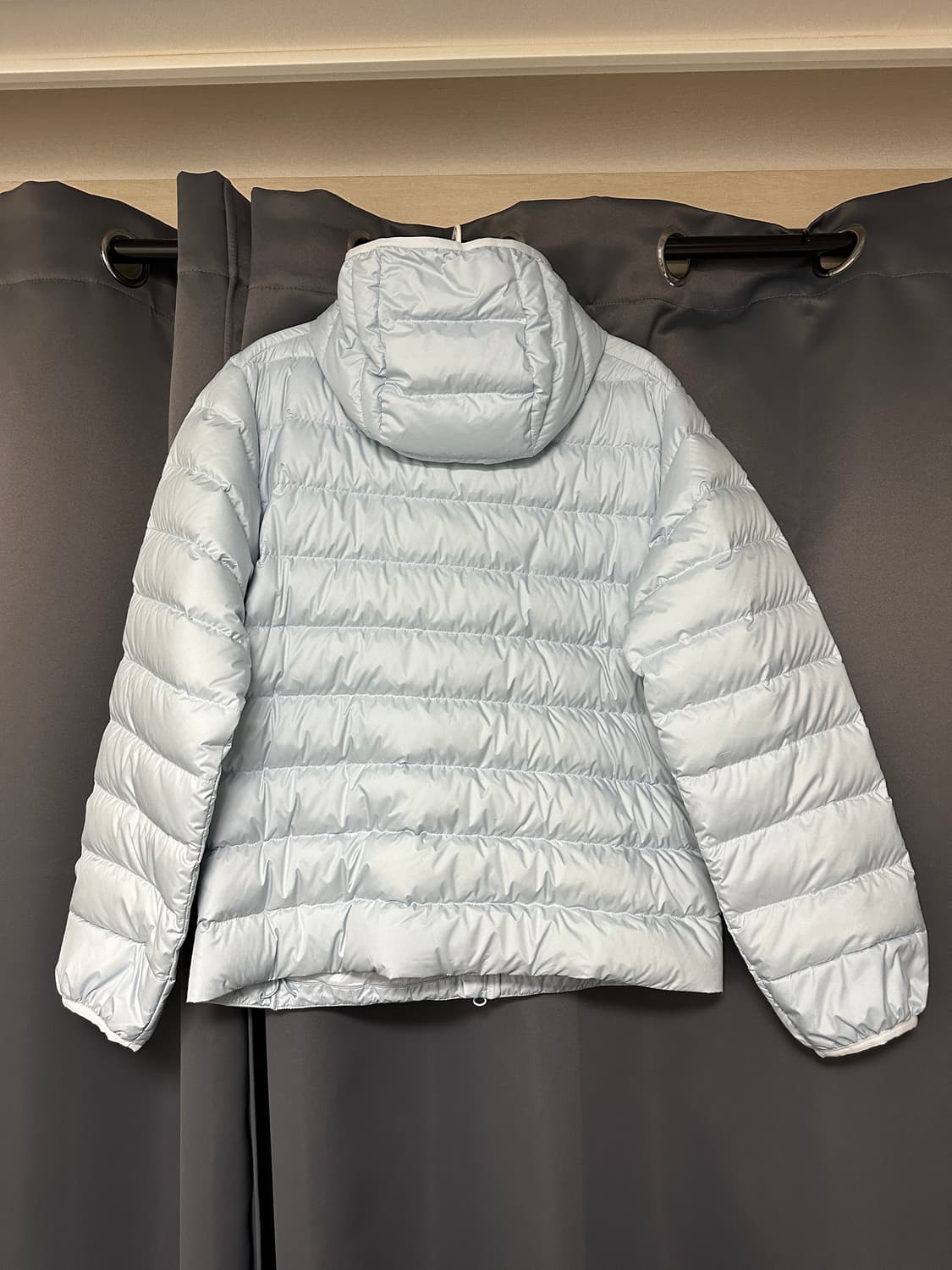 무신사스탠다드 시티 레저 후디드 라이트 다운 재킷 클라우디 블루 M사이즈 상품이미지2