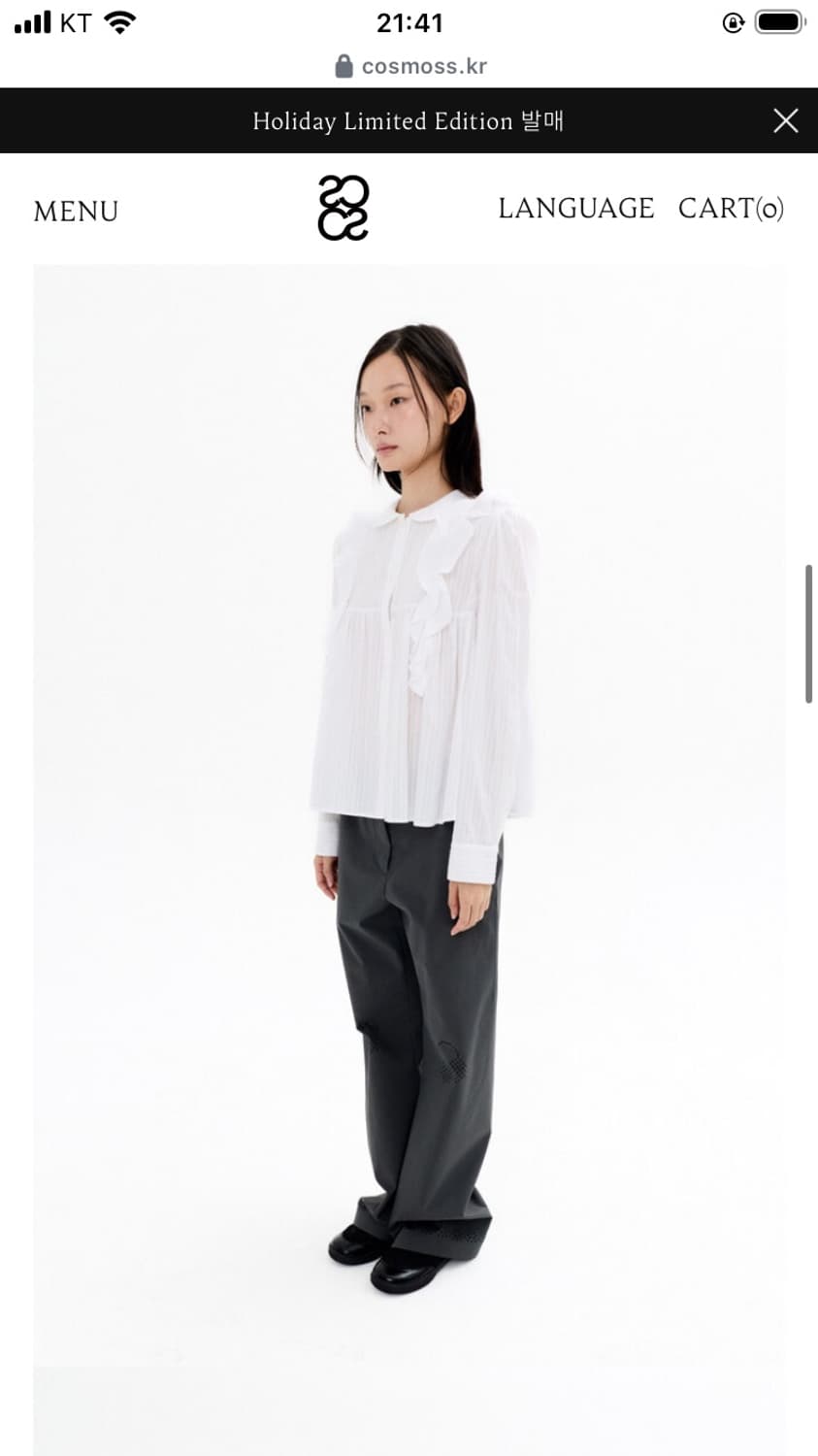 Cosmoss 코스모스 블라우스 상품이미지3
