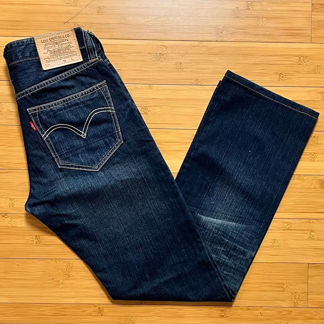 리바이스 레더탭 데님팬츠 W30 L33 상품이미지1