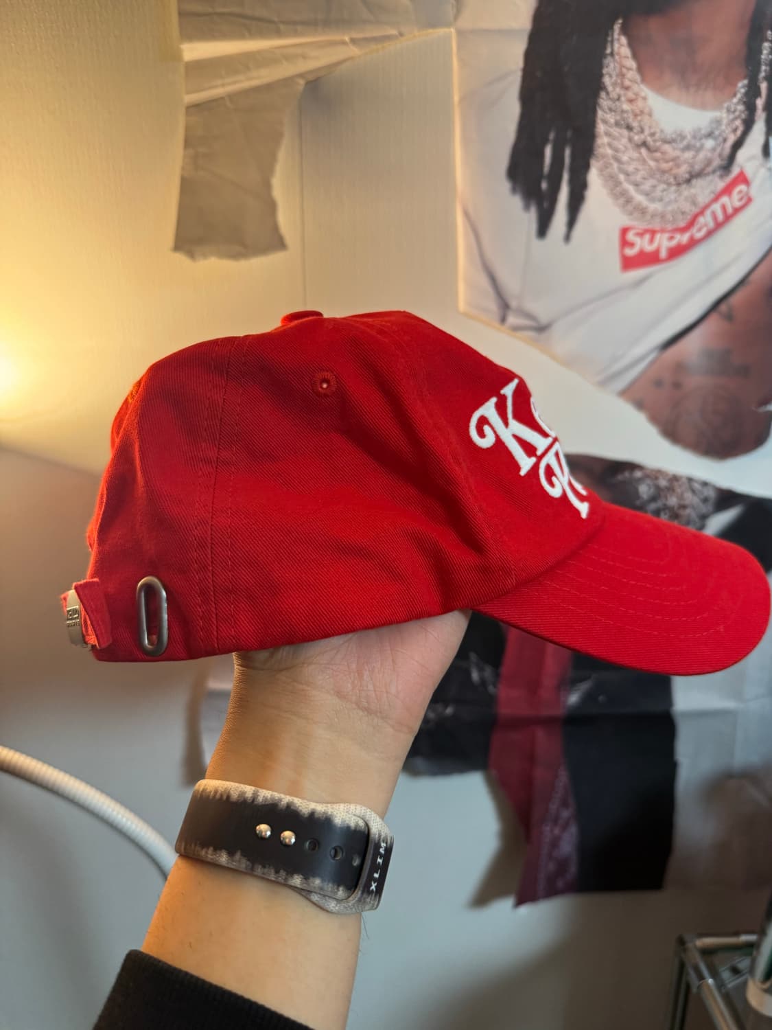 베르디 겐조 파리 캡 레드  상품이미지3