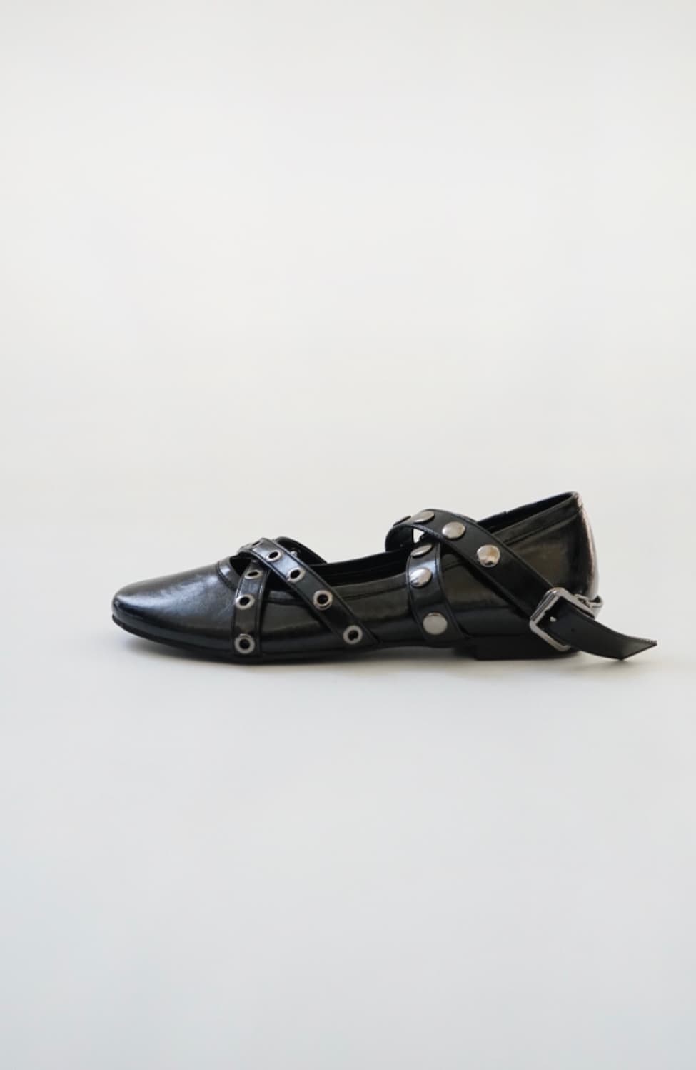 애프터먼데이 stud belt flat shoes 상품이미지6