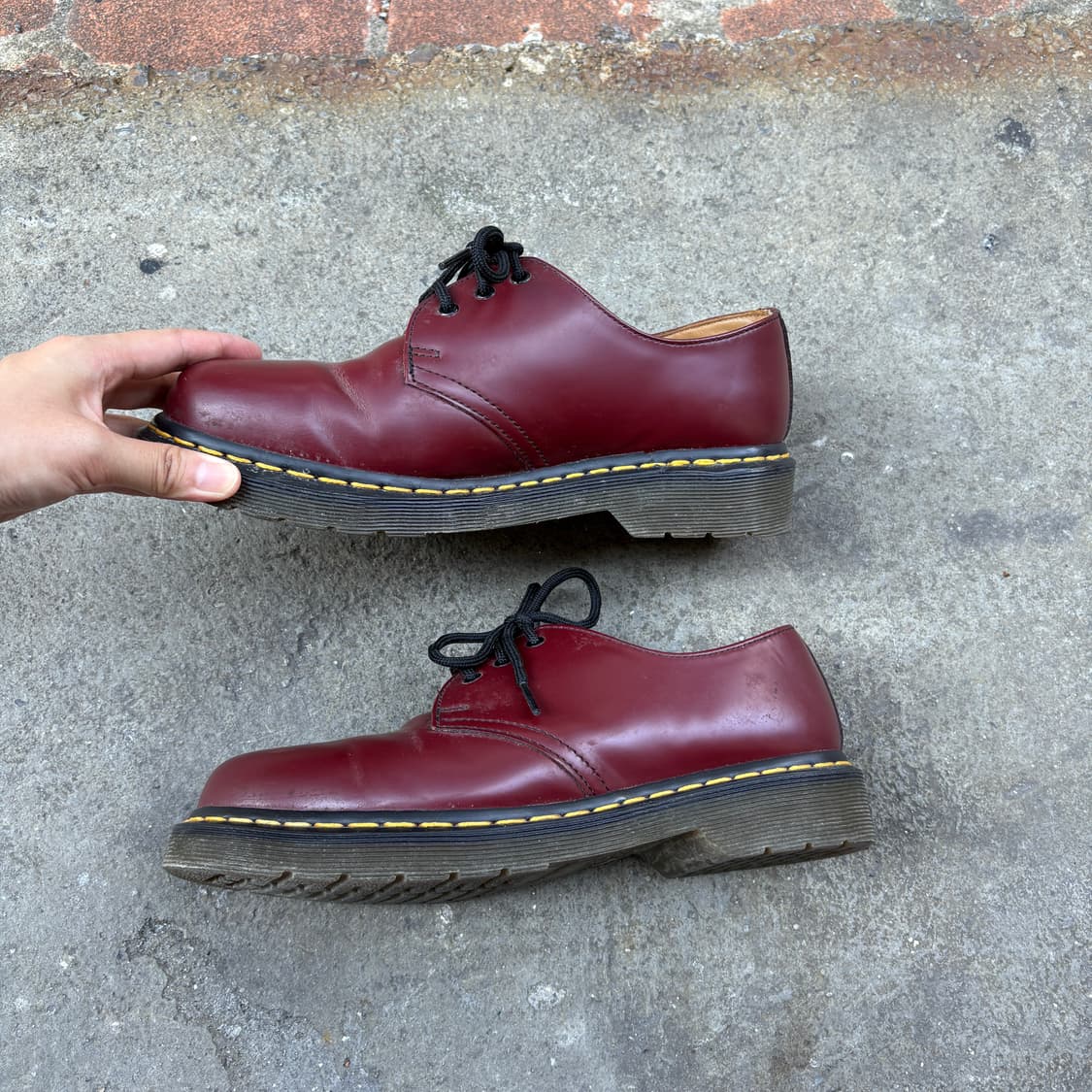 Dr. Martens 닥터마틴 1461 체리레드 로퍼 (240) 상품이미지2
