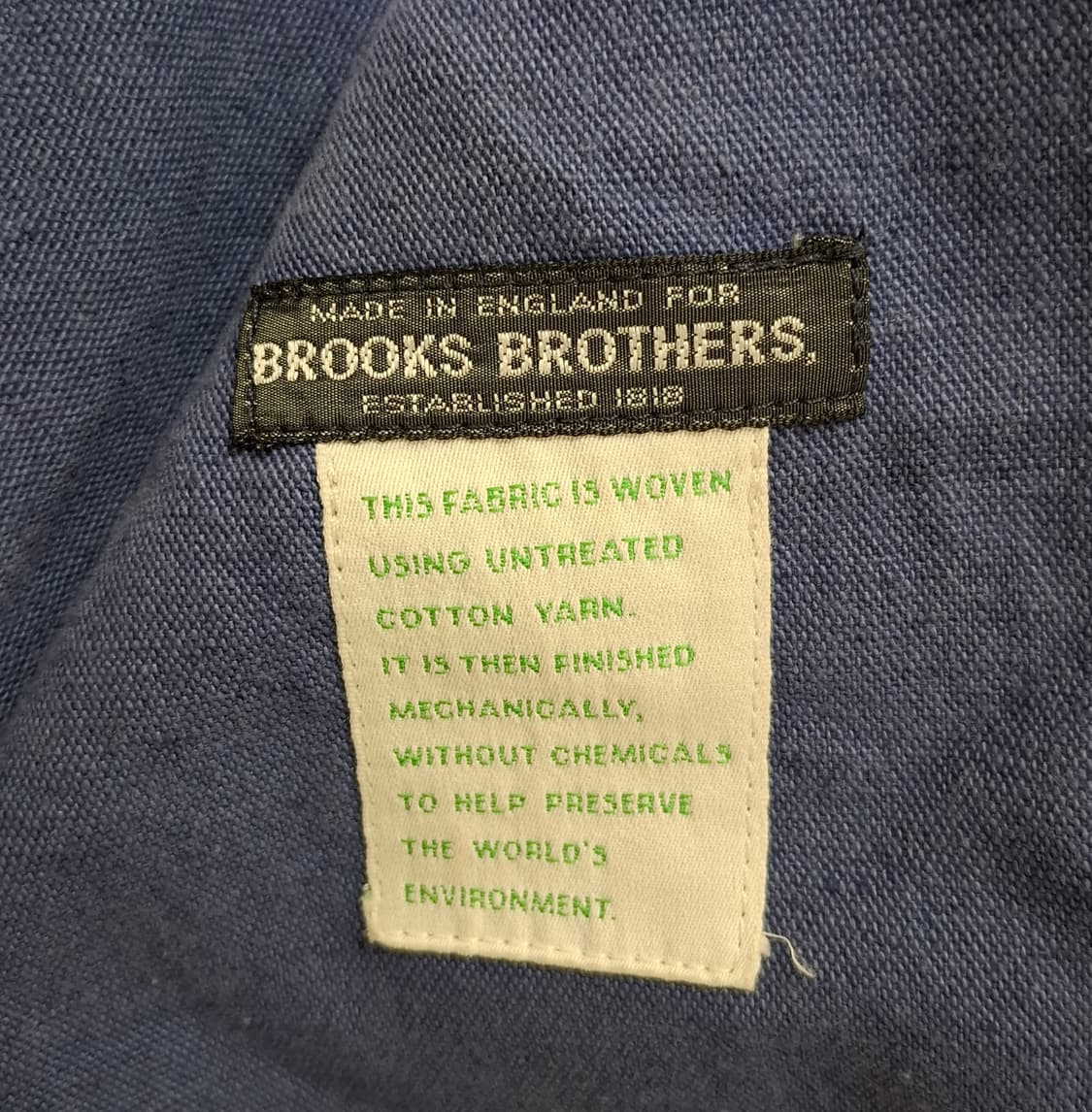 브룩스브라더스 린넨코튼 프렌치 워크코트 (100,영국 메이드) 상품이미지6