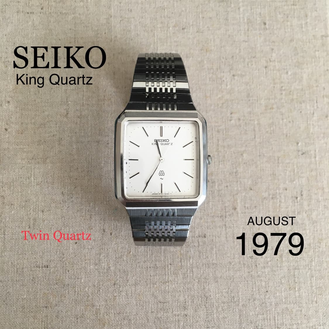 1979s Seiko King Quartz (Twin) Watch 상품이미지1