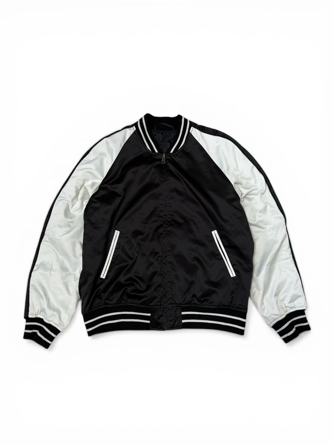 Vintage Plain Stadium Jacket 상품이미지1