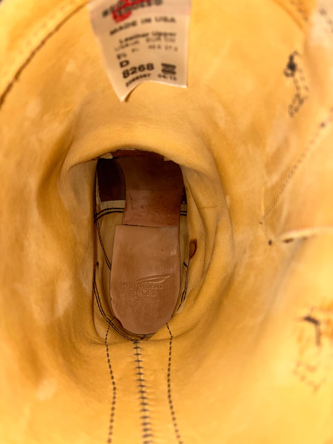 9.5D 레드윙 8268엔지니어부츠 상품이미지5