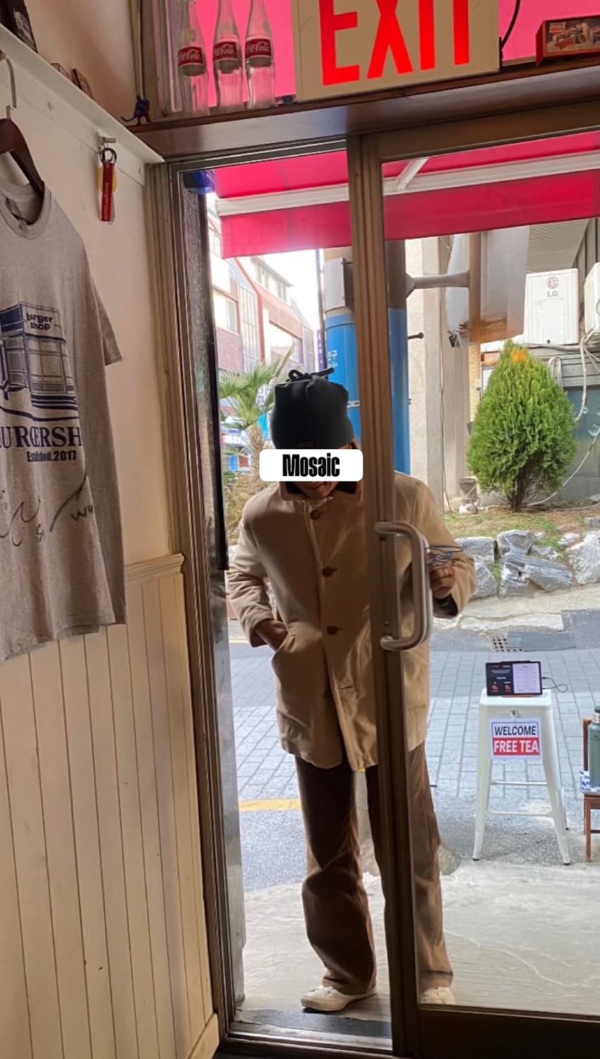 McGREGOR Sportswear 보아 안감 베이지 코트 (M) 상품이미지8